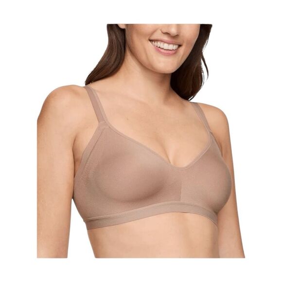 Warner's Simply Perfect Underarm Smoothing Seamless Stretch Wireless Lightly Lin - Picture 1 of 8